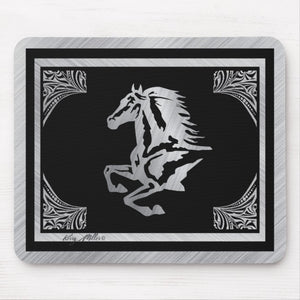 Horse Silhouette - Mouse Pad