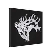 Load image into Gallery viewer, Bull Elk Silhouette - Canvas Print