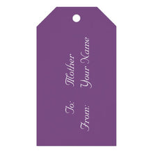 Load image into Gallery viewer, Purple Rose - Gift Tag