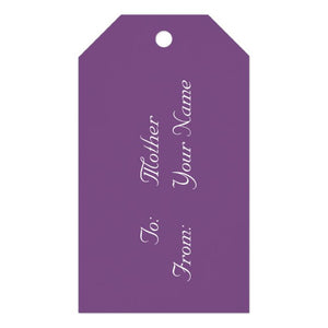 Purple Rose - Gift Tag