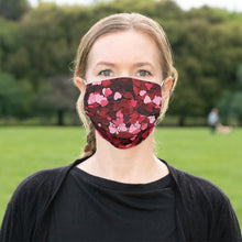 Load image into Gallery viewer, Red And Pink Hearts - Cloth Face Mask