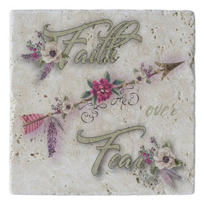 Faith Over Fear - Trivet