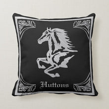 Load image into Gallery viewer, Horse Silhouette - Throw Pillow