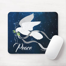 Load image into Gallery viewer, White Dove - Mouse Pad