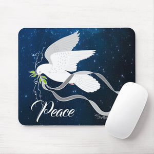 White Dove - Mouse Pad