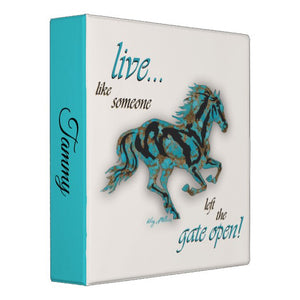 Horse Silhouette - Notebook