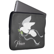 Load image into Gallery viewer, White Dove - Laptop Sleeve