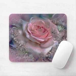 Pink Rose - Mouse Pad