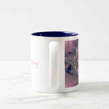 Load image into Gallery viewer, Pink Rose - Two-Tone Coffee Mug