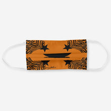 Load image into Gallery viewer, Longhorn Steer Silhouette - Cloth Face Mask