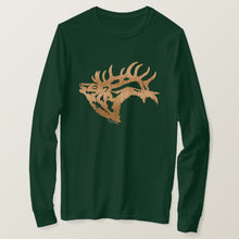 Load image into Gallery viewer, Bull Elk Silhouette - Long Sleeve T-Shirt