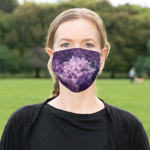 Purple Lilacs - Cloth Face Mask