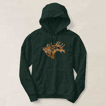 Load image into Gallery viewer, Bull Elk Silhouette - Hoodie Sweatshirt