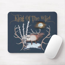 Load image into Gallery viewer, King Of The Wild~Bull Elk - Mouse Pad