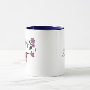 Hummingbird & Flowers - Coffee Mug