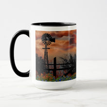 Load image into Gallery viewer, Windmill &amp; Moon - Coffee Mug