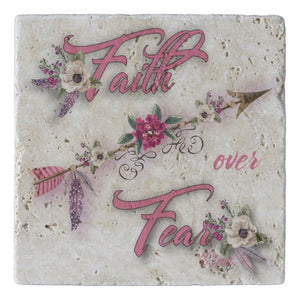 Faith Over Fear - Trivet