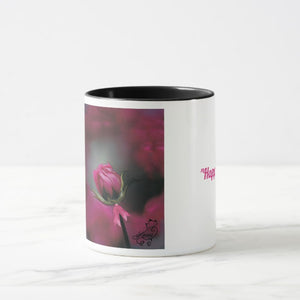 Pink Rosebud - Coffee Mug