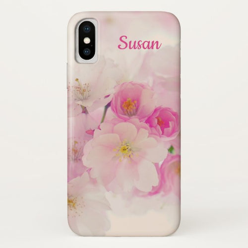 Pink And White Floral - Case-Mate iPhone Case