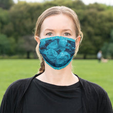 Load image into Gallery viewer, Blue Rose - Cloth Face Mask