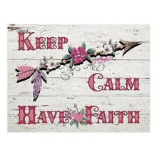 Load image into Gallery viewer, Keep Calm Have Faith - Postcard