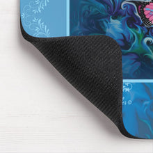 Load image into Gallery viewer, Butterfly &amp; Blue Flowers - Mouse Pad