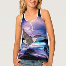 Load image into Gallery viewer, Soaring Bald Eagle - Women&#39;s Tank Top