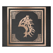 Load image into Gallery viewer, Bull Elk Silhouette - Fleece Blanket