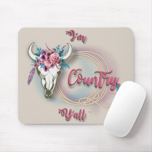 I'm Country Y'all - Mouse Pad