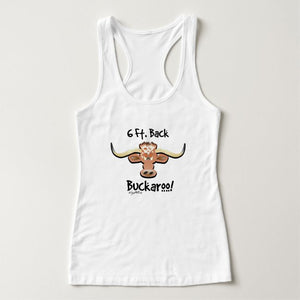 6 Ft. Back Buckaroo! - Women's Tank Top