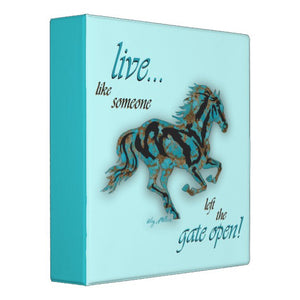 Horse Silhouette- Notebook