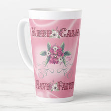 Load image into Gallery viewer, Keep Calm Have Faith - Latte Mug