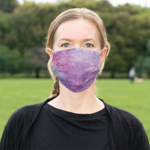 Purple Butterflies - Cloth Face Mask