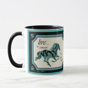 Horse Silhouette - Coffee Mug