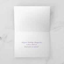 Load image into Gallery viewer, Purple Rose - Greeting Card