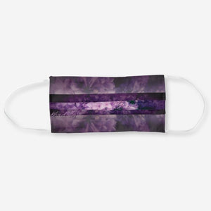 Purple Lilac Flowers - Cloth Face Mask