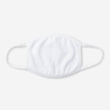 Load image into Gallery viewer, Keep Calm Have Faith - White Cotton Face Mask