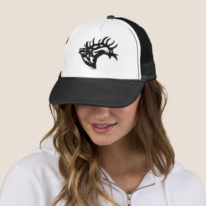 Bull Elk Silhouette - Cap