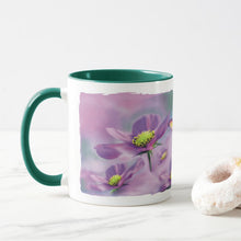 Load image into Gallery viewer, Butterfly &amp; Purple Flowers - Coffee Mug