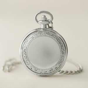 Bull Elk Silhouette- Pocket Watch