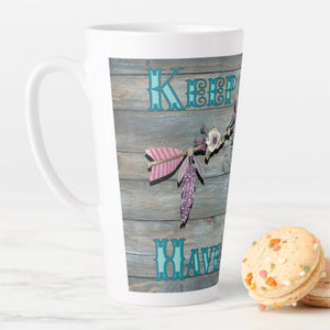 Keep Calm Have Faith - Latte Mug