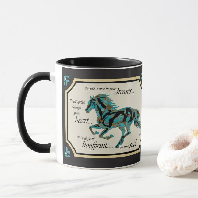 Horse Silhouette - Coffee Mug