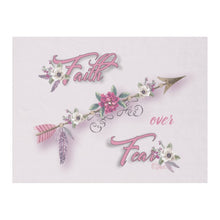 Load image into Gallery viewer, Faith Over Fear - Fleece Blanket