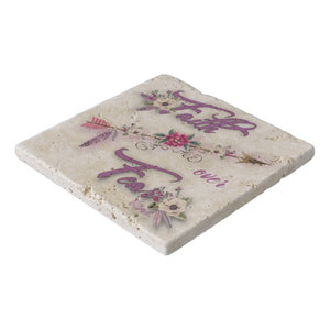 Faith Over Fear - Trivet
