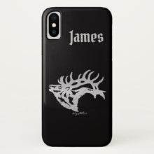 Load image into Gallery viewer, Bull Elk Silhouette - Case-Mate Phone Case