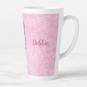 Hummingbird & Flowers - Latte Mug